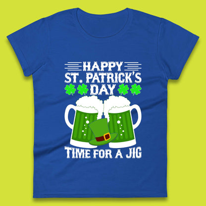 St. Patrick's Day Time For A Jig Womens T-Shirt