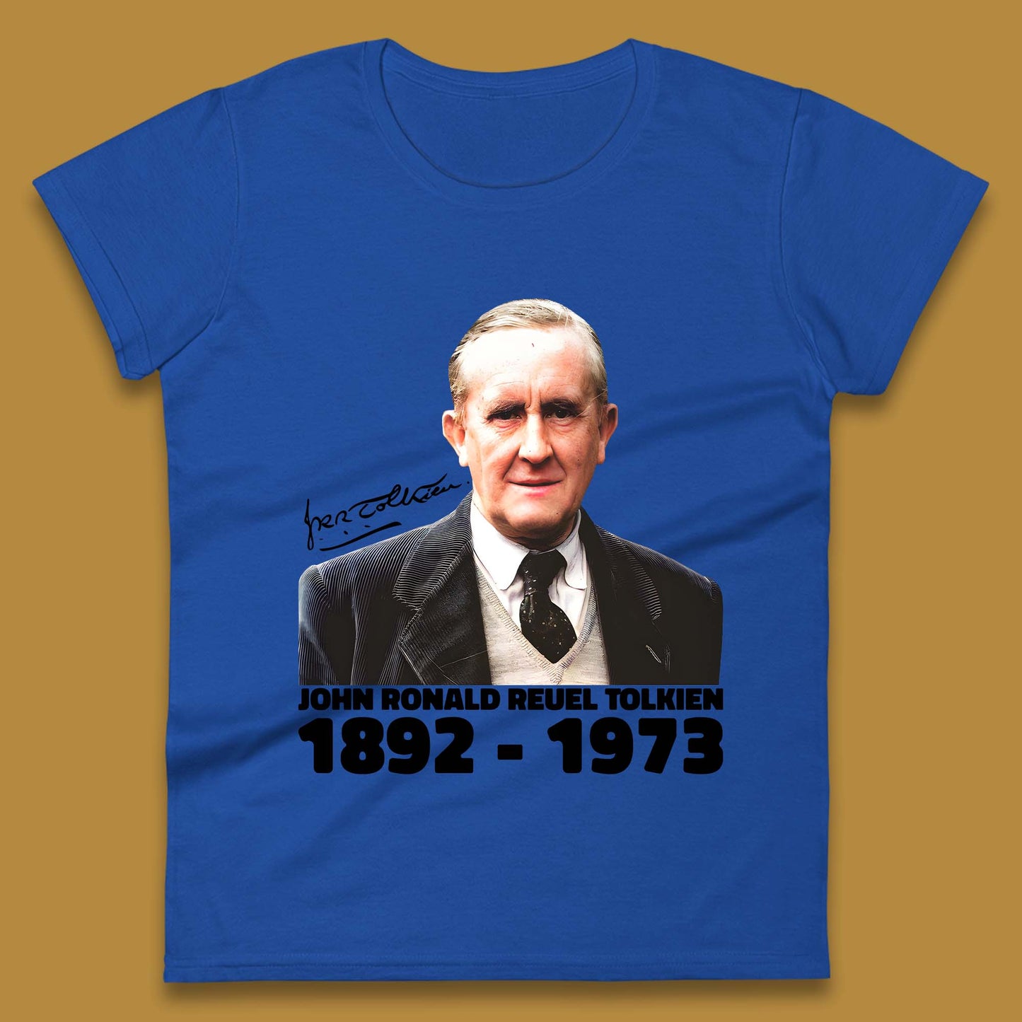 John Ronald Reuel Tolkien 1892-1973 Womens T-Shirt