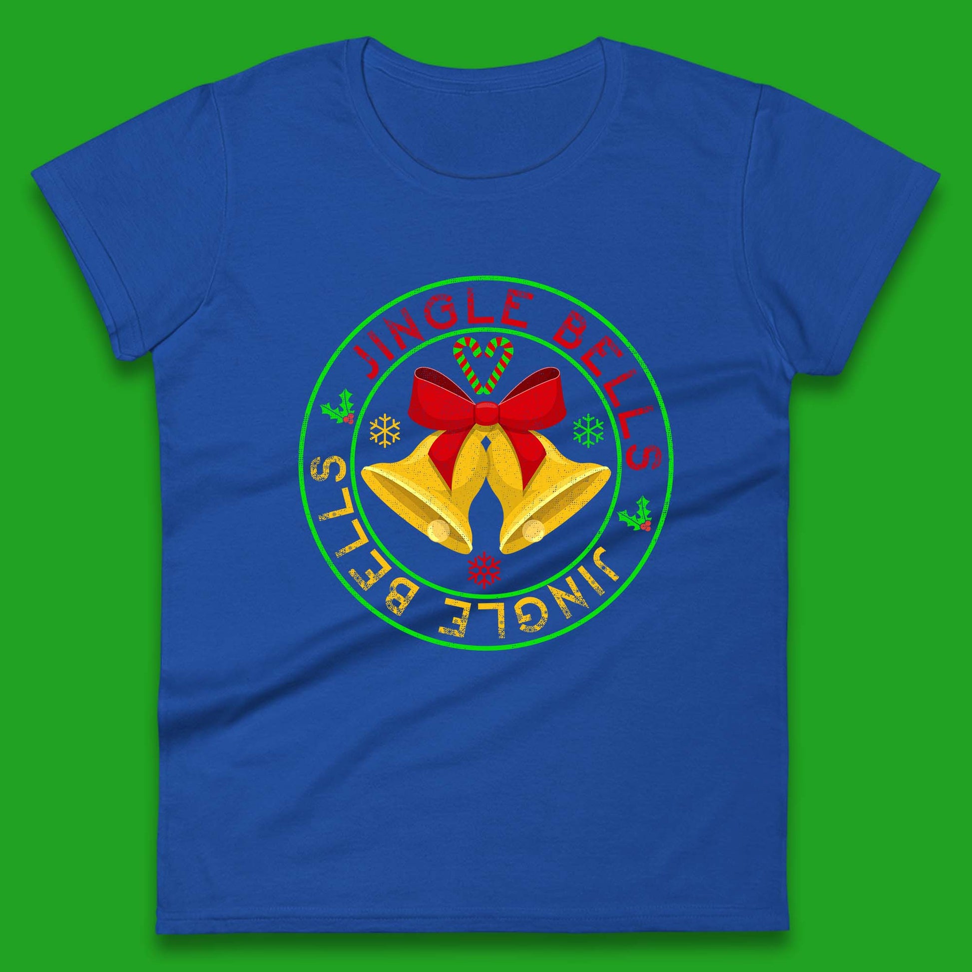 jingle bells christmas womens top