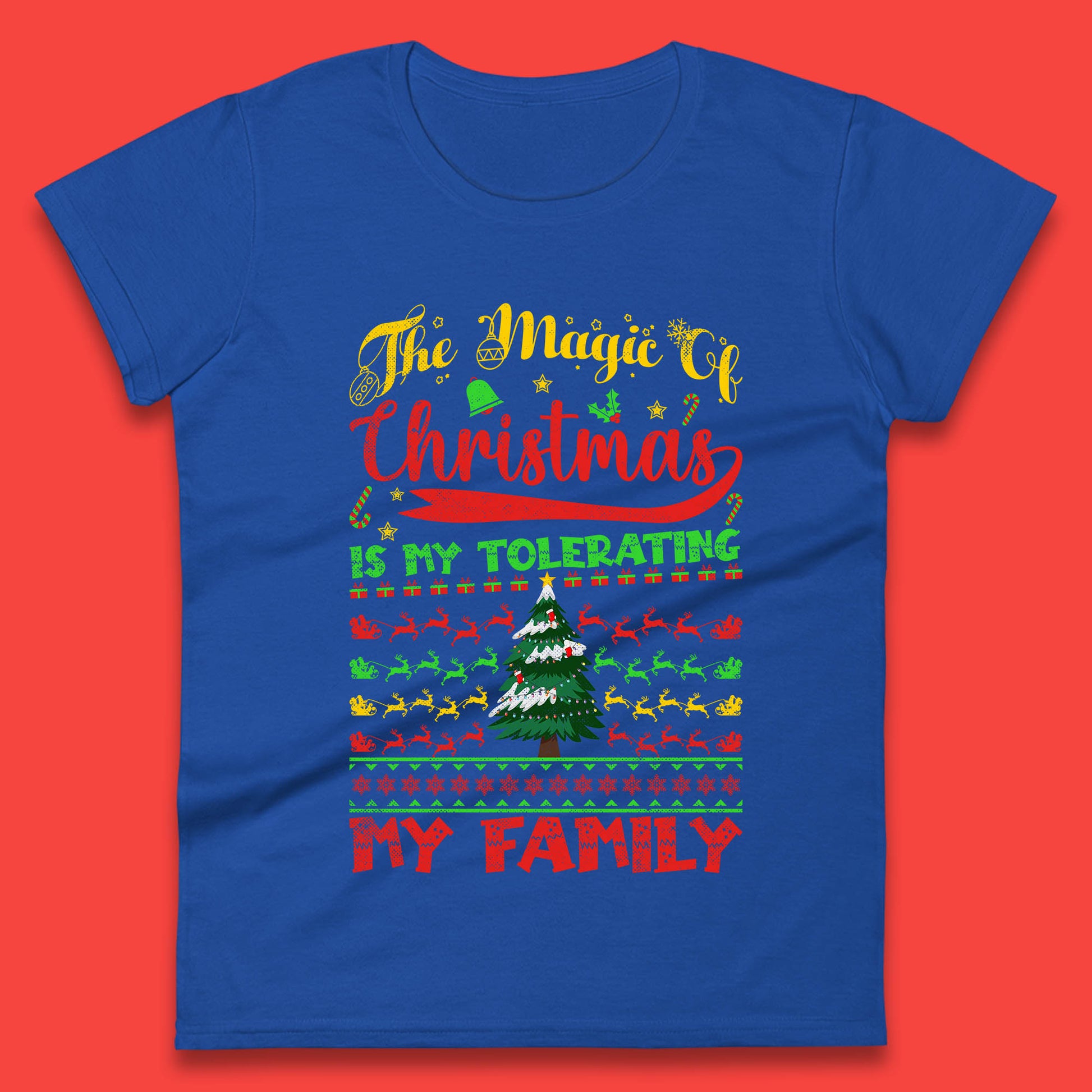 christmas quote womens t shirt
