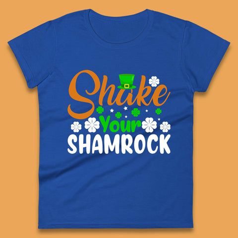 Shake Your Shamrock St Patrick's Day Womens T-Shirt