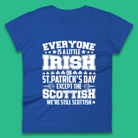 Scottish St Patrick's Day Womens T-Shirt