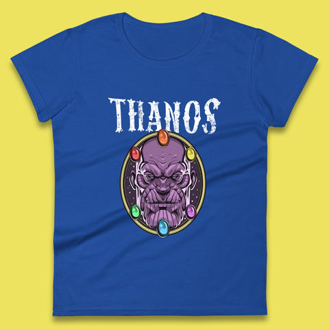 Thanos Avengers Infinity Stones Thanos Comic Book Supervillain Fictional Characters Infinity Gauntlet Marvel Villian Womens Tee Top