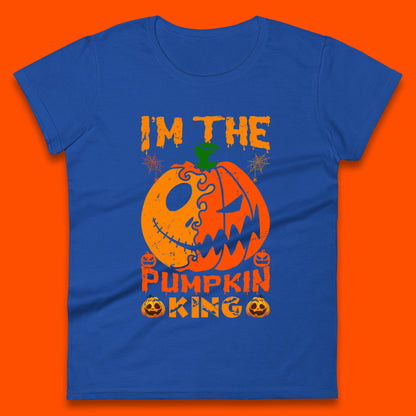 jack skellington pumpkin womens t shirt