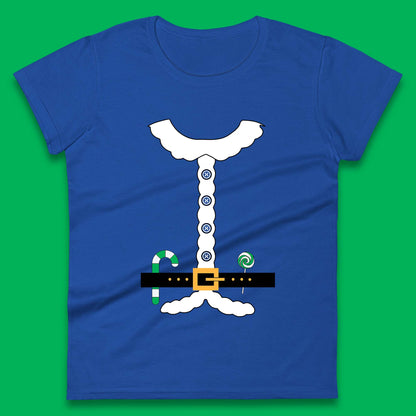 santa claus costume womens top