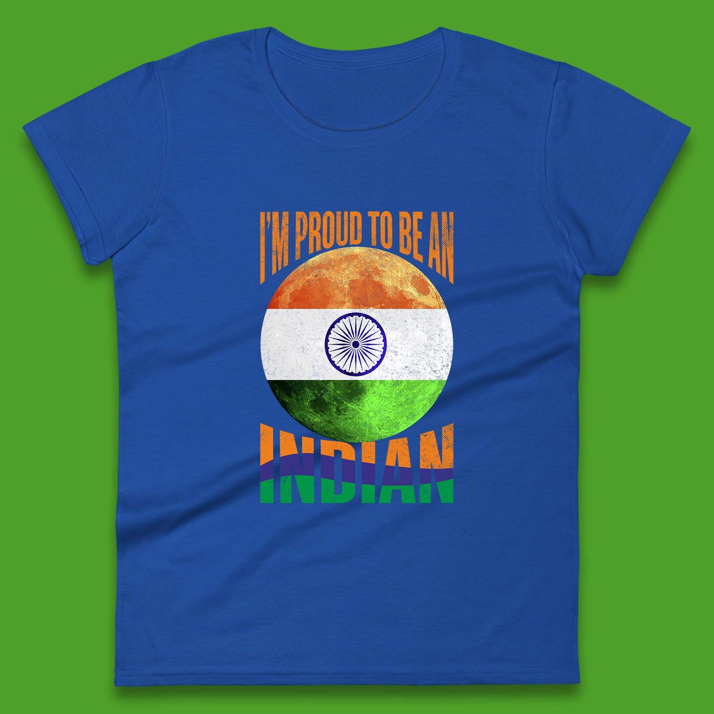 I'm Proud To Be An Indian Chandrayaan-3 Soft Landing To The Moon Womens Tee Top