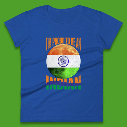 I'm Proud To Be An Indian Chandrayaan-3 Soft Landing To The Moon Womens Tee Top