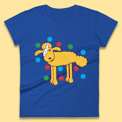 Spotty Pudsey Sheep Children In Need Dotty Spot Charity Raising Pudsey Sheep Womens Tee Top
