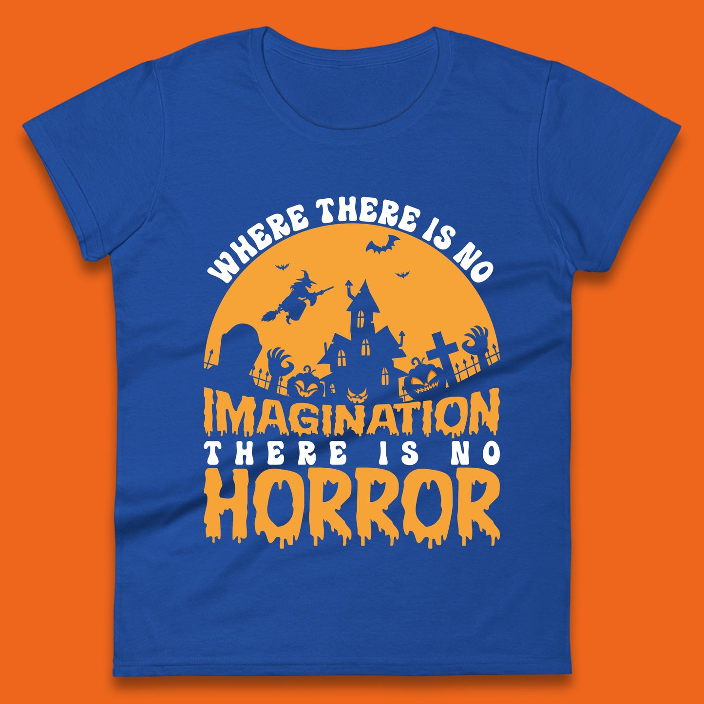 Where There Is No Imagination There Is No Horror Halloween Quote By Sir Arthur Conan Doyle Womens Tee Top