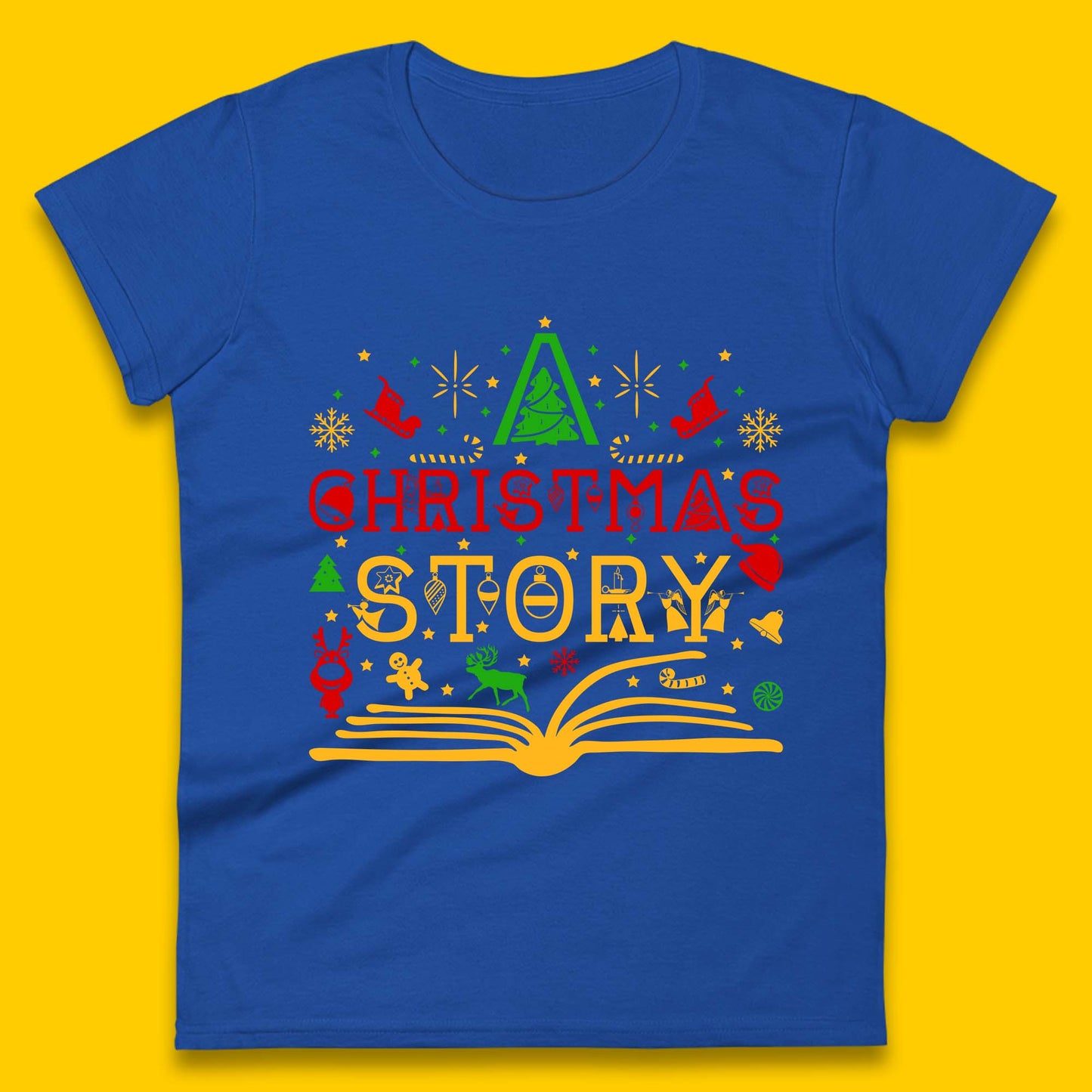 a christmas story womens tee