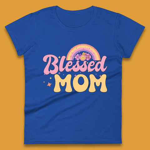 Blessed Mom Womens T-Shirt