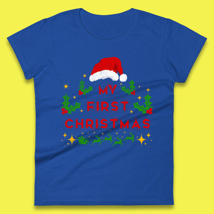my first christmas winter womens tee