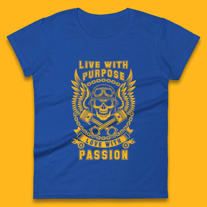 Live With Purpose Live With Passion Womens T-Shirt