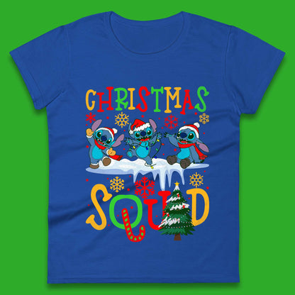 Christmas Stitch Squad Womens T-Shirt