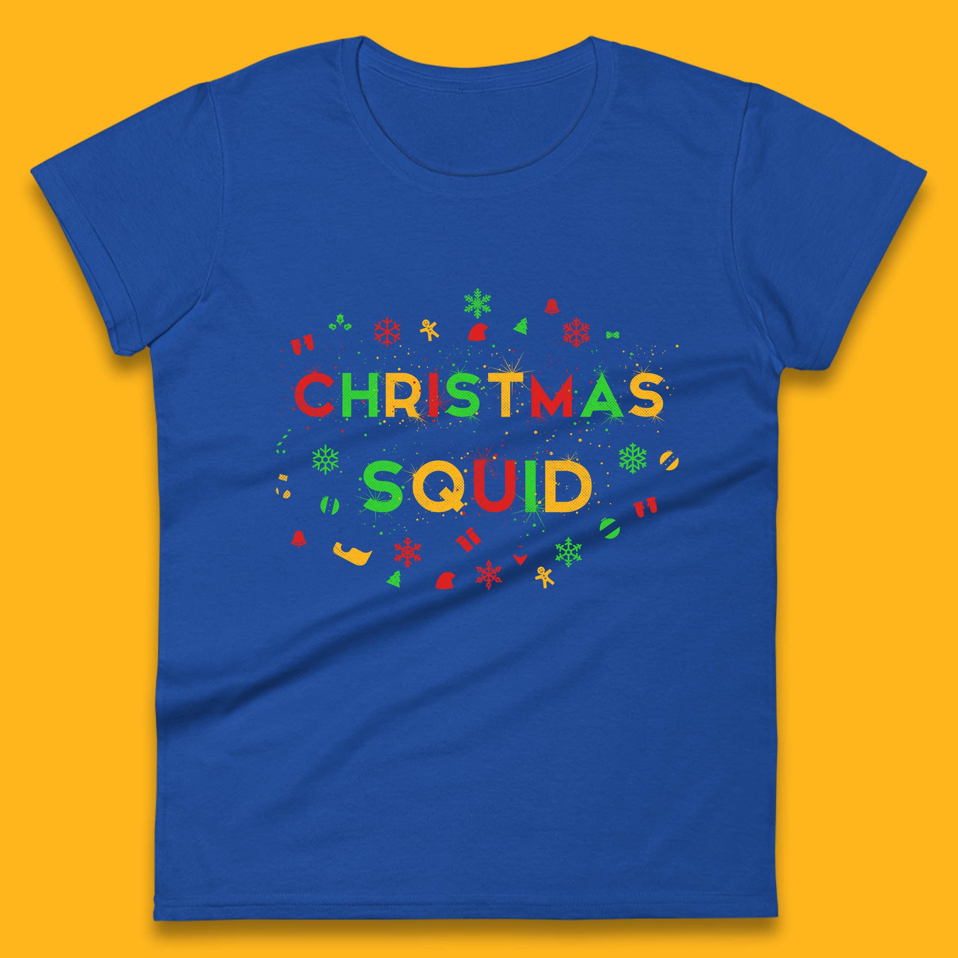christmas squad matching t shirt