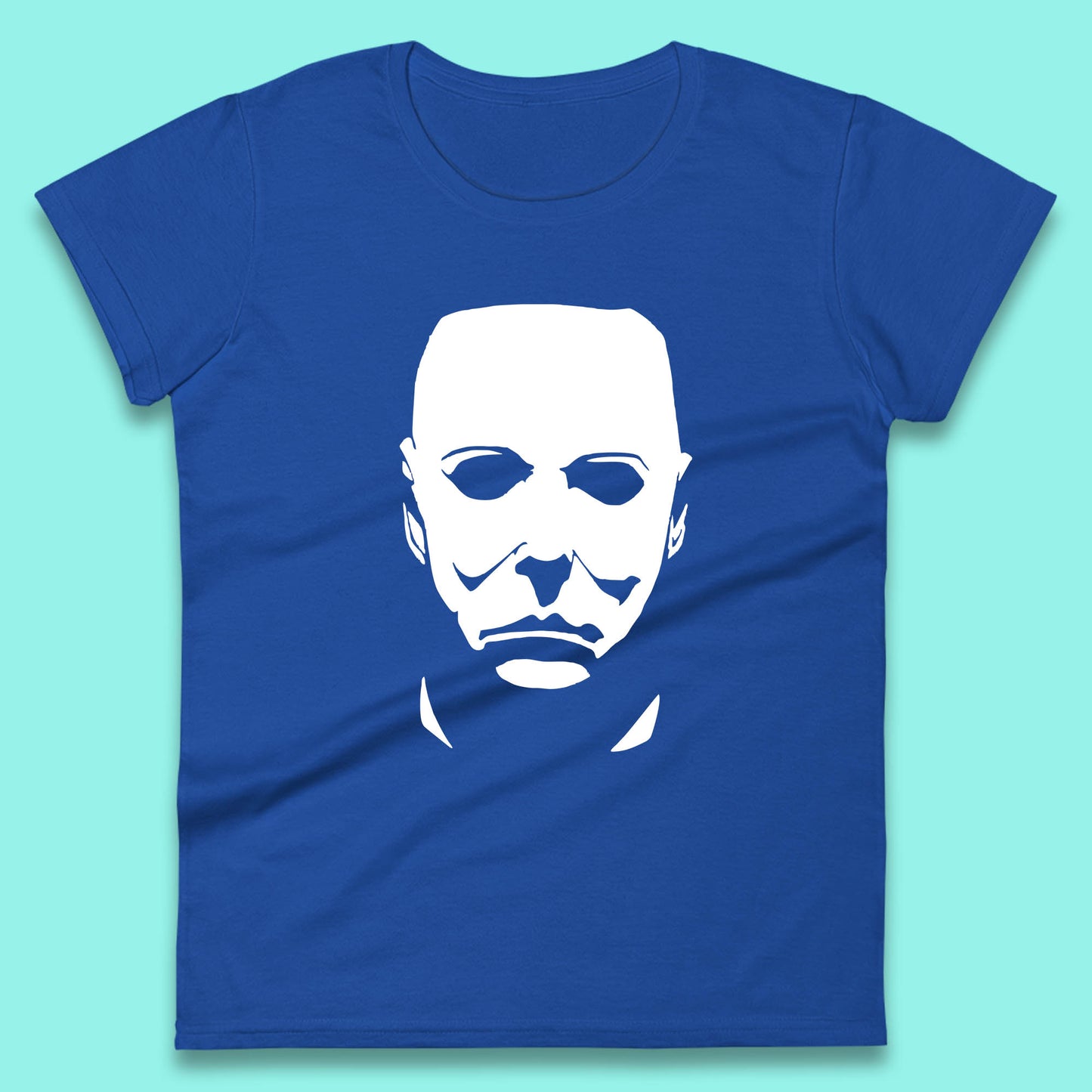 Michael Myers Face Mask Halloween Michael Myers Horror Movie Character Womens Tee Top