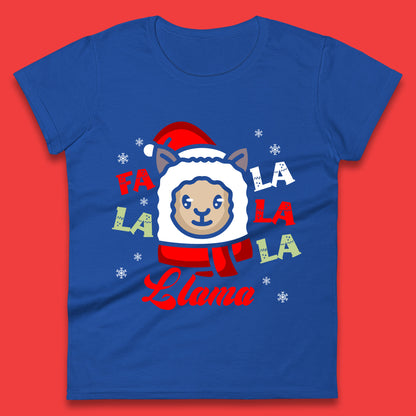 llama christmas t shirt