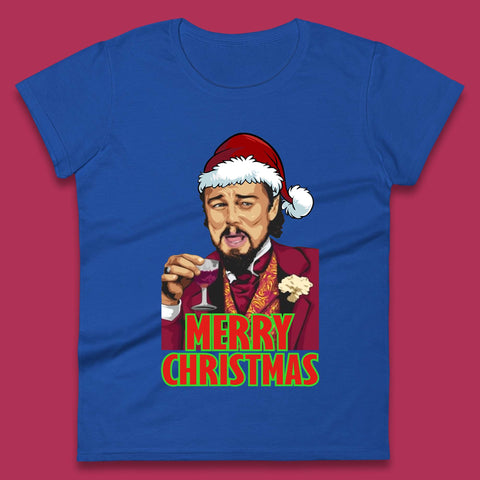 Leonardo DiCaprio Christmas Womens T-Shirt