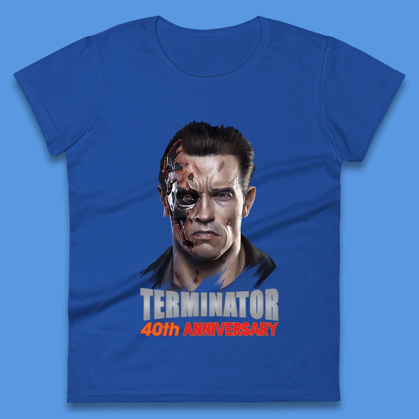 Terminator 40th Anniversary Womens T-Shirt