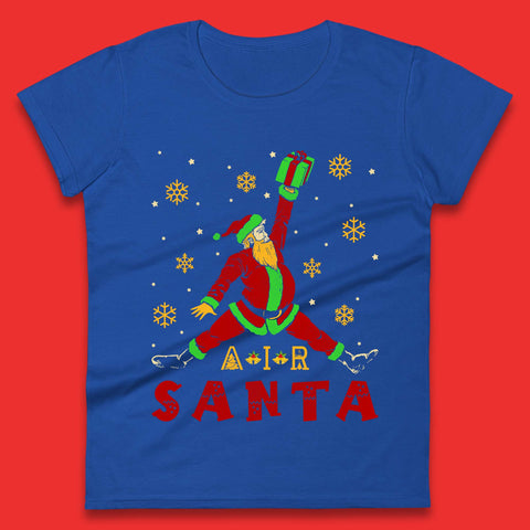 Air Santa Christmas Womens T-Shirt