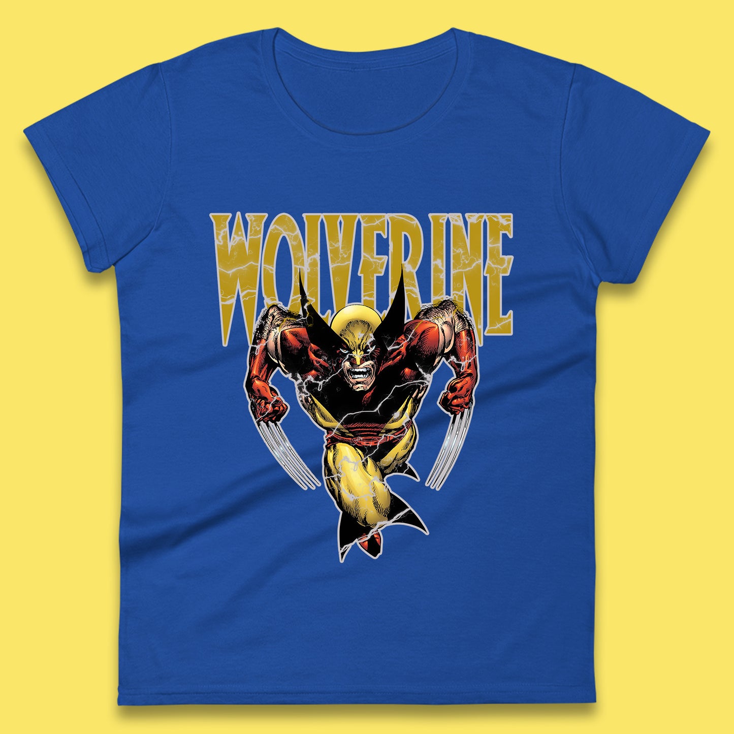 Wolverine Comic book character Marvel Comics Vintage Marvel Wolverine Womens Tee Top