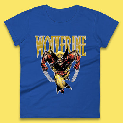 Wolverine Comic book character Marvel Comics Vintage Marvel Wolverine Womens Tee Top