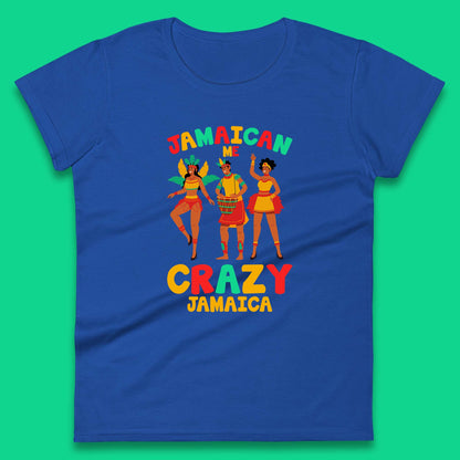 Jamaican Me Crazy Jamaica Rio Carnival Dancer Jamaican Travel Vacation Womens Tee Top
