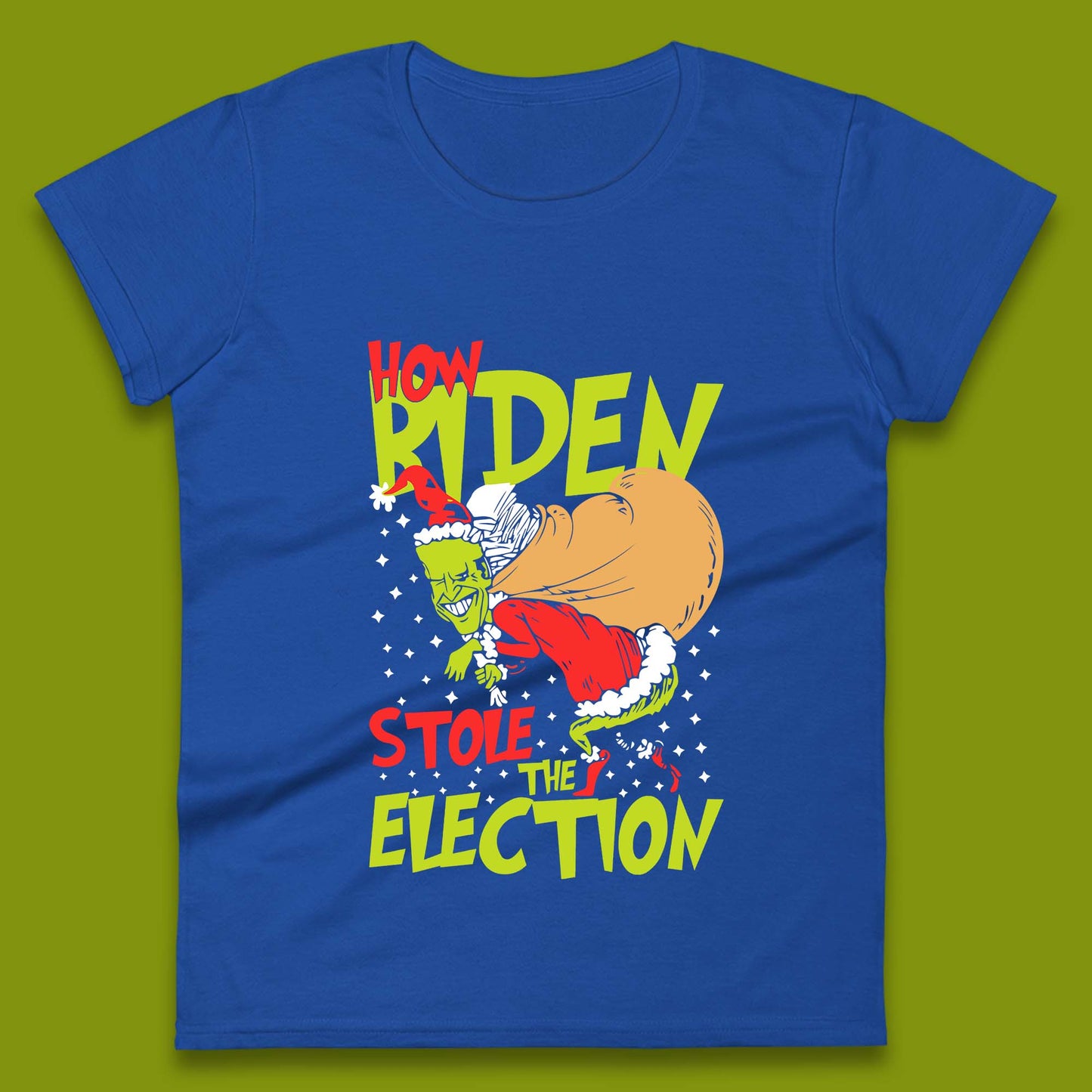 biden stole election womens t shirt