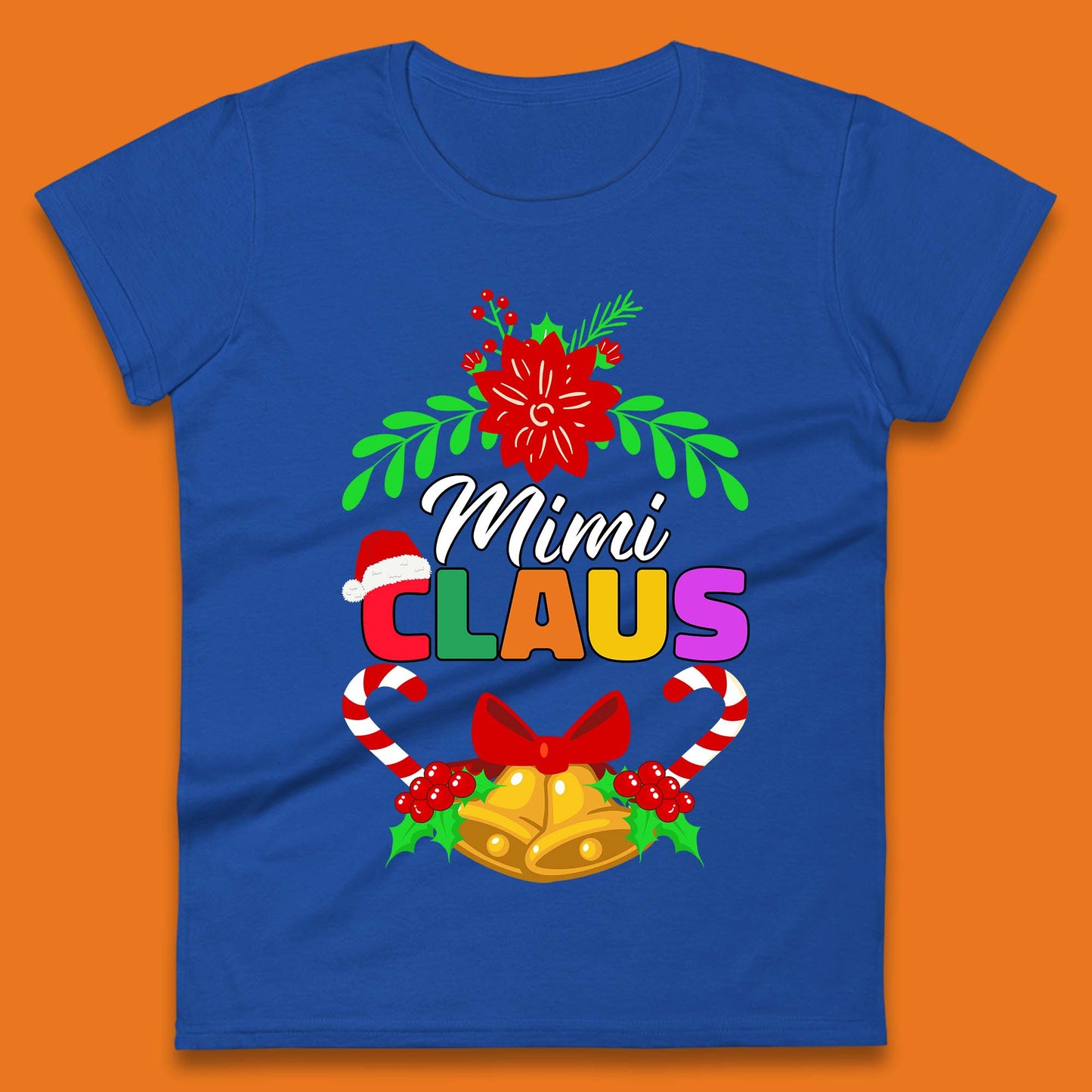 Christmas Mimi Claus Ladies T-Shirt