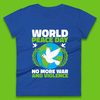 World Peace Day Womens T-Shirt
