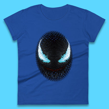Marvel Venom Amoled Angry Venom Logo Marvel Avengers Superheros Movie Character Womens Tee Top