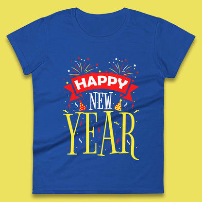 Happy New Year Celebrations Womens T-Shirt