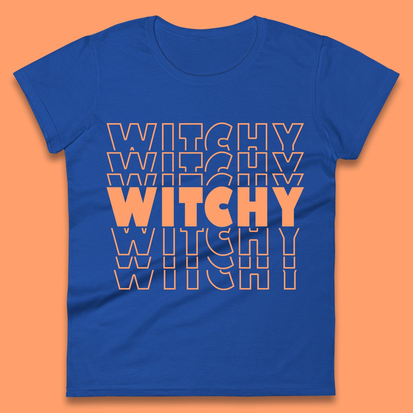 Witchy Halloween Witches Spooky Witch Vibes Witchy Aesthetic Halloween Party Womens Tee Top