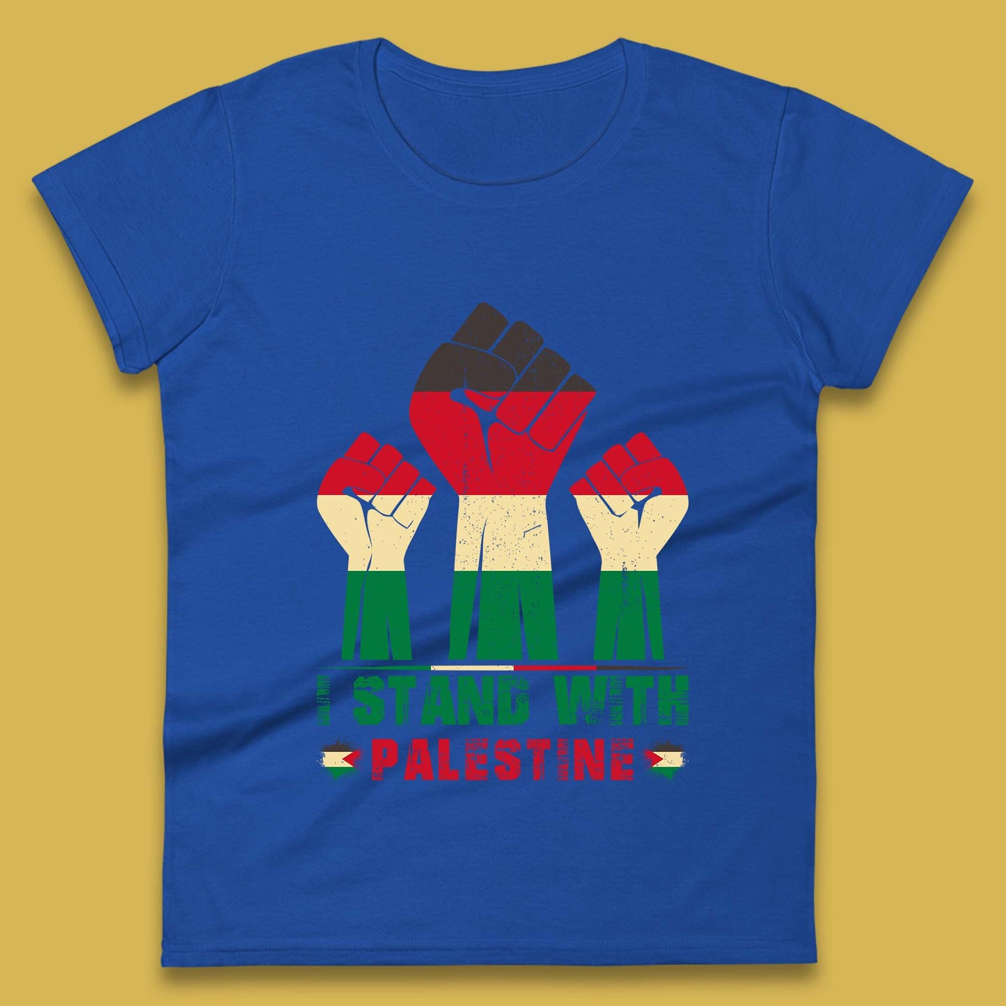 Ladies I Stand with Palestine T Shirt UK