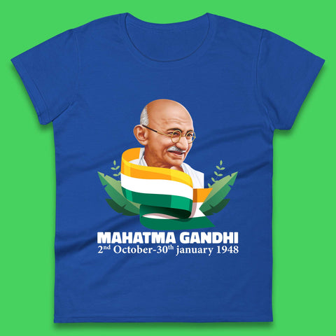 Mahatma Gandhi Womens T-Shirt