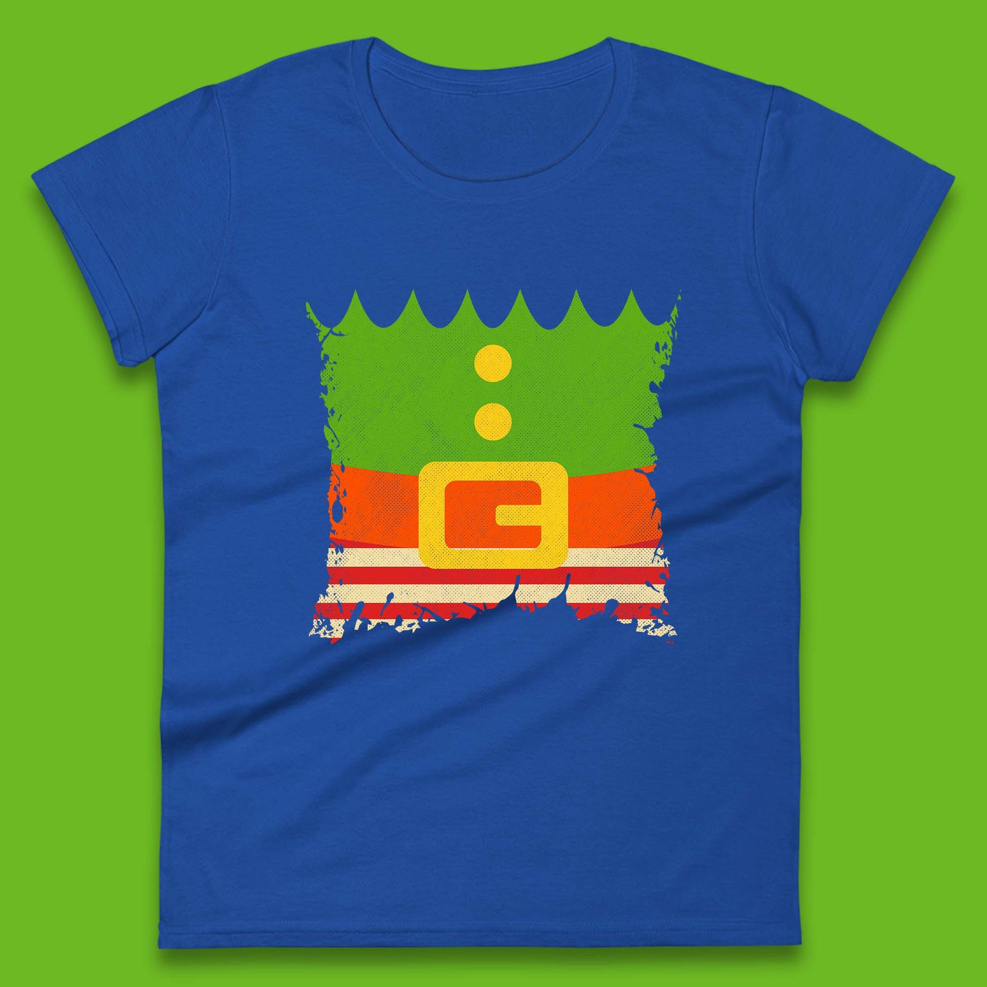 christmas santa claus dress womens t shirt