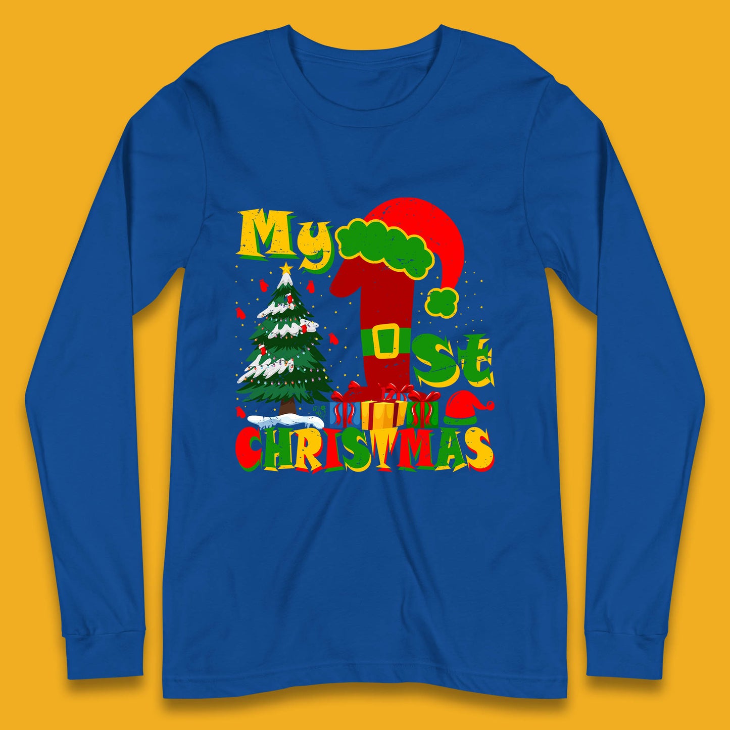 elf costume long sleeve t shirt