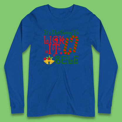 funny christmas candy cane long sleeve t shirt