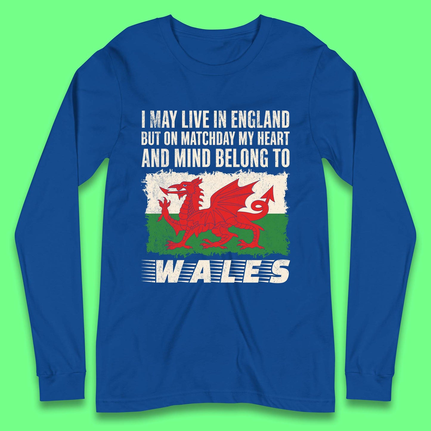 Wales Long Sleeve Football Shirt