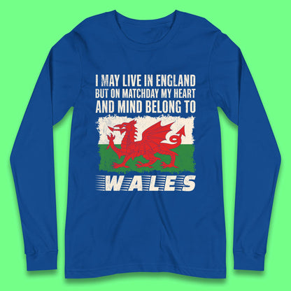 Wales Long Sleeve Football Shirt