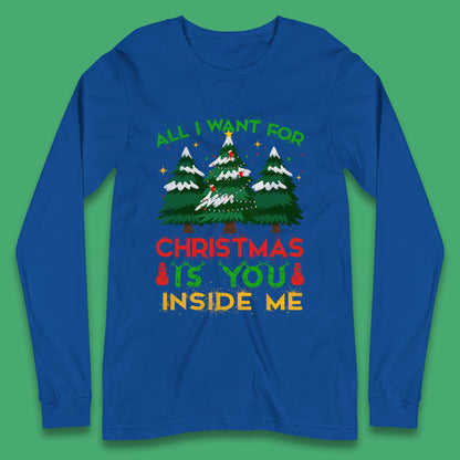 christmas tree long sleeve t shirt