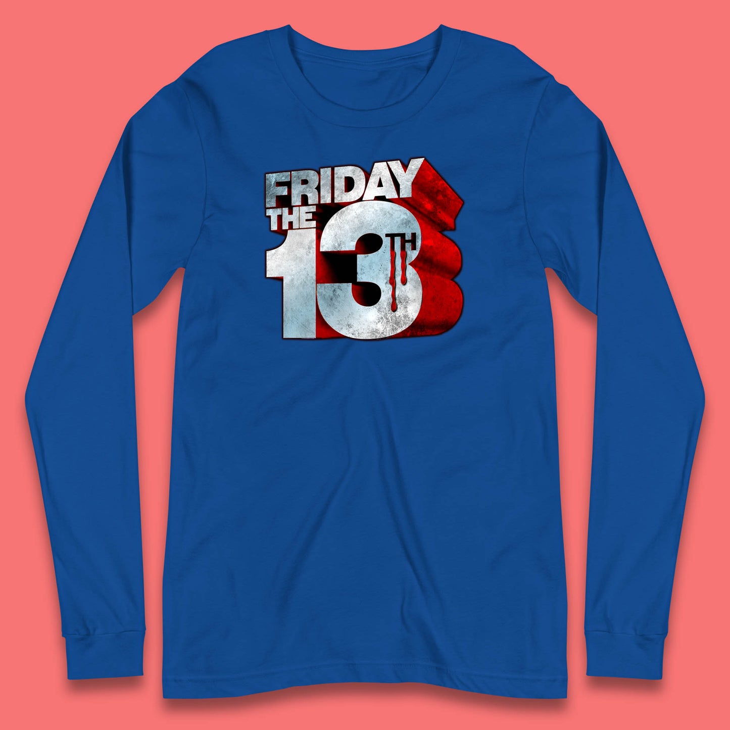 Halloween Friday The 13th Horror Movie Horror Classic 80s Movie Long Sleeve T Shirt