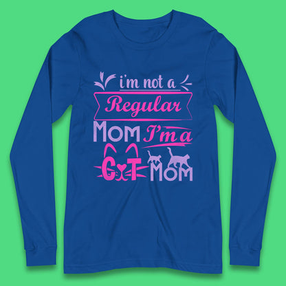 I'm A Cat Mom Long Sleeve T-Shirt