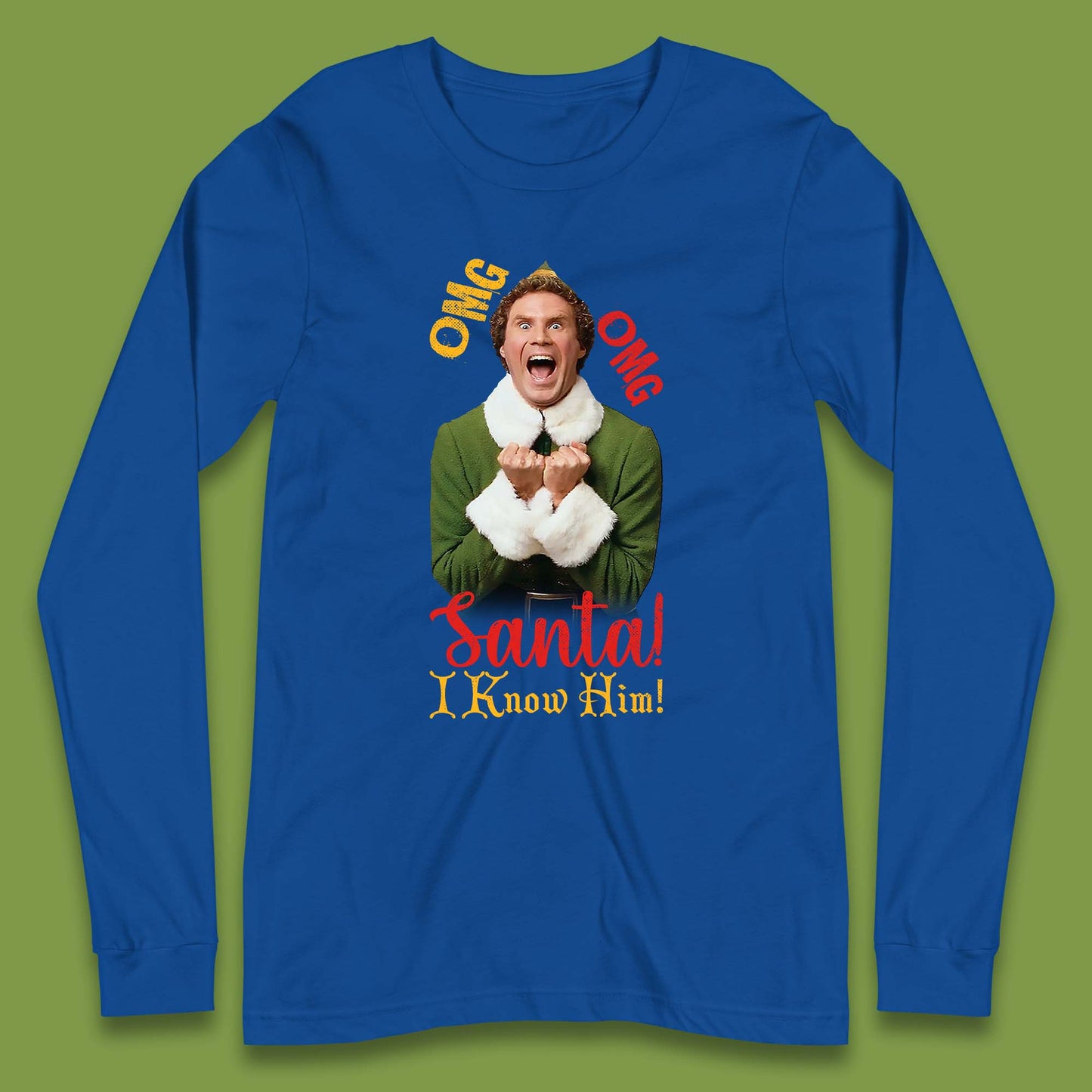 elf long sleeve t shirt