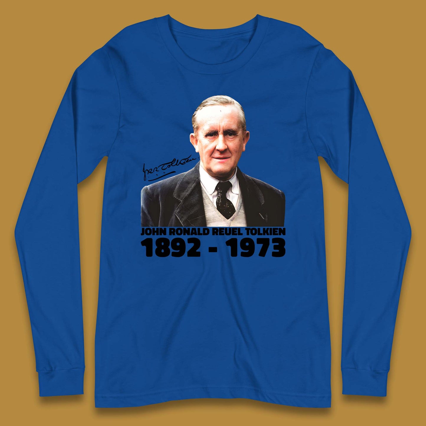 John Ronald Reuel Tolkien 1892-1973 Long Sleeve T-Shirt