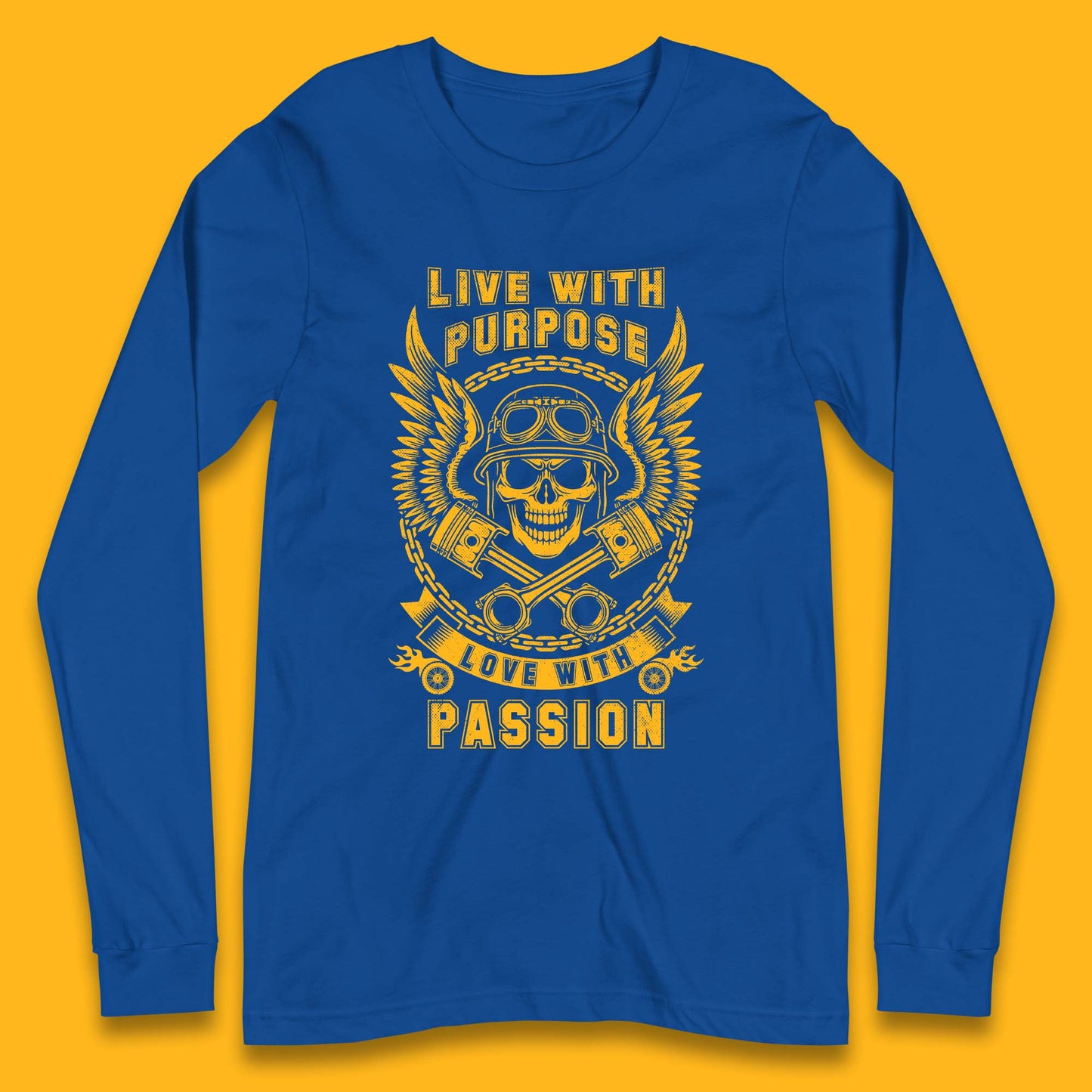 Live With Purpose Live With Passion Long Sleeve T-Shirt