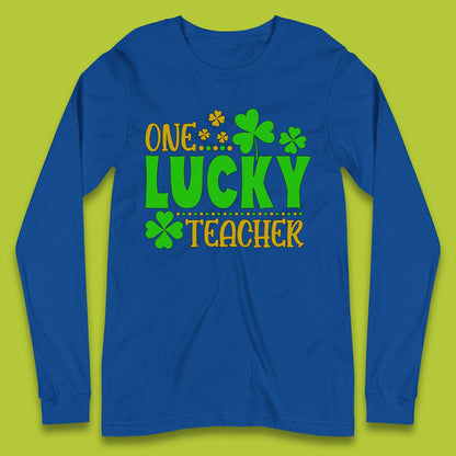 One Lucky Teacher Long Sleeve T-Shirt