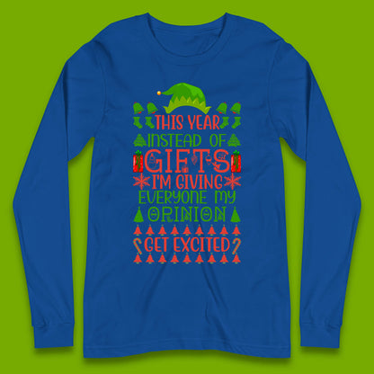 chirstmas elf long sleeve t shirt