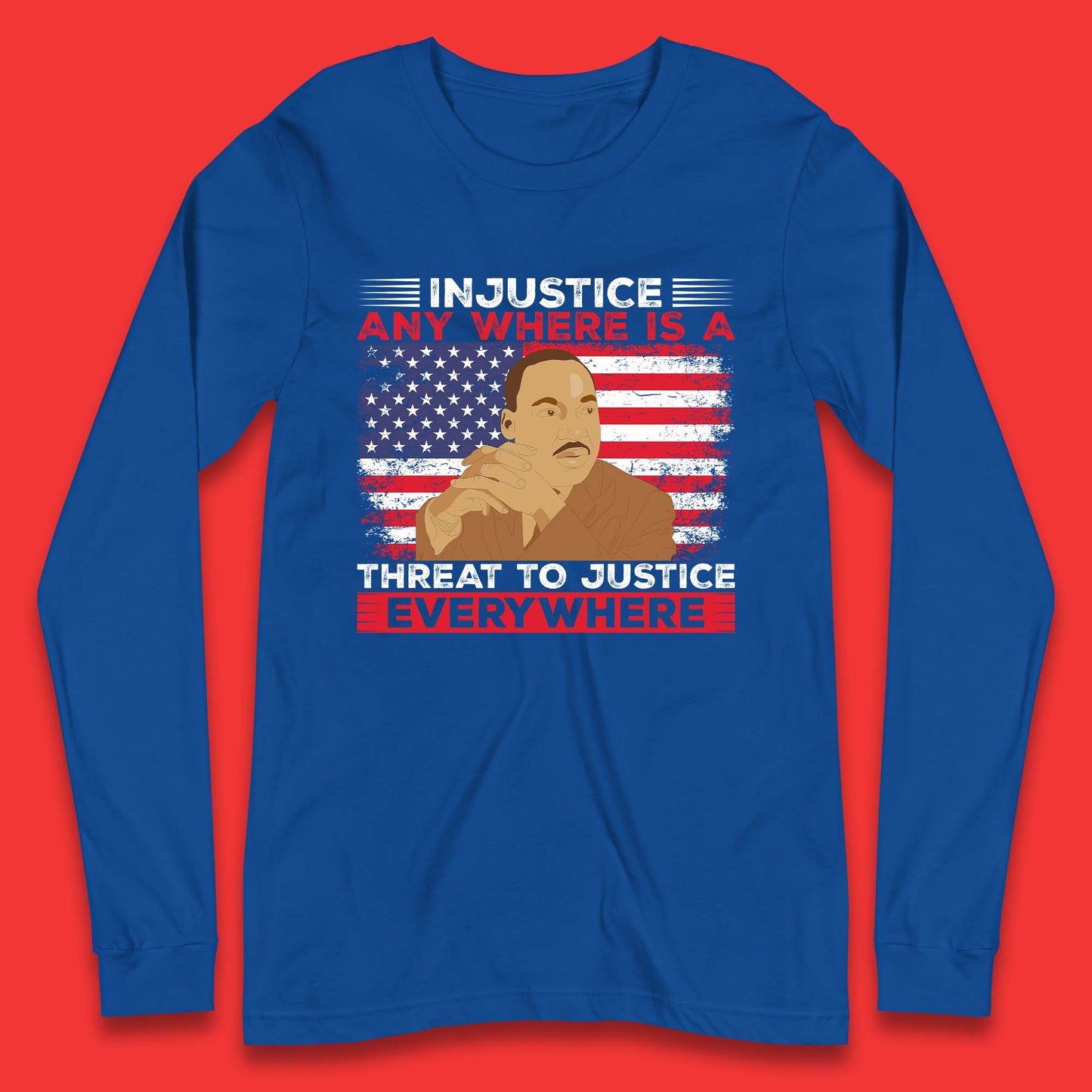 Martin Luther King Quotes Long Sleeve T-Shirt