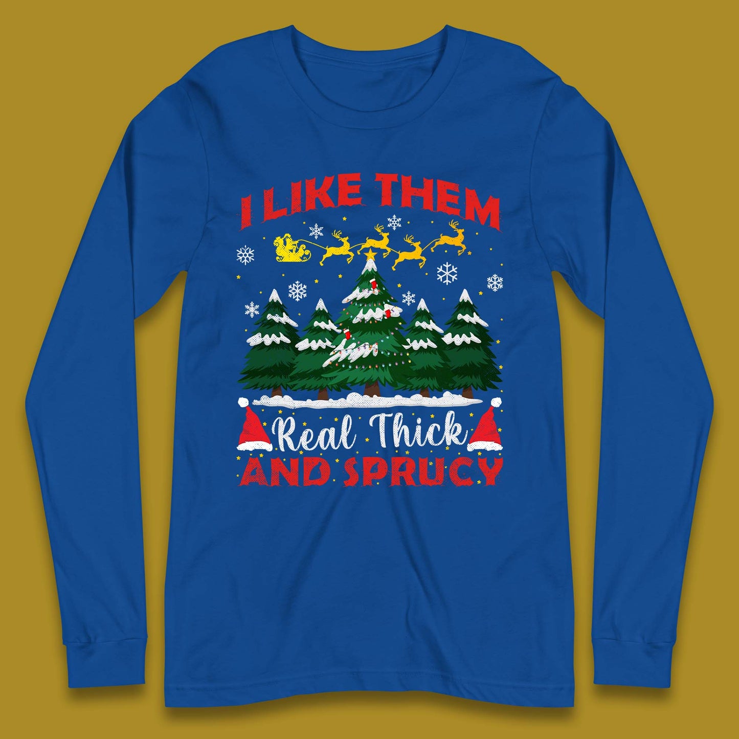 Sprucy Christmas Long Sleeve T-Shirt
